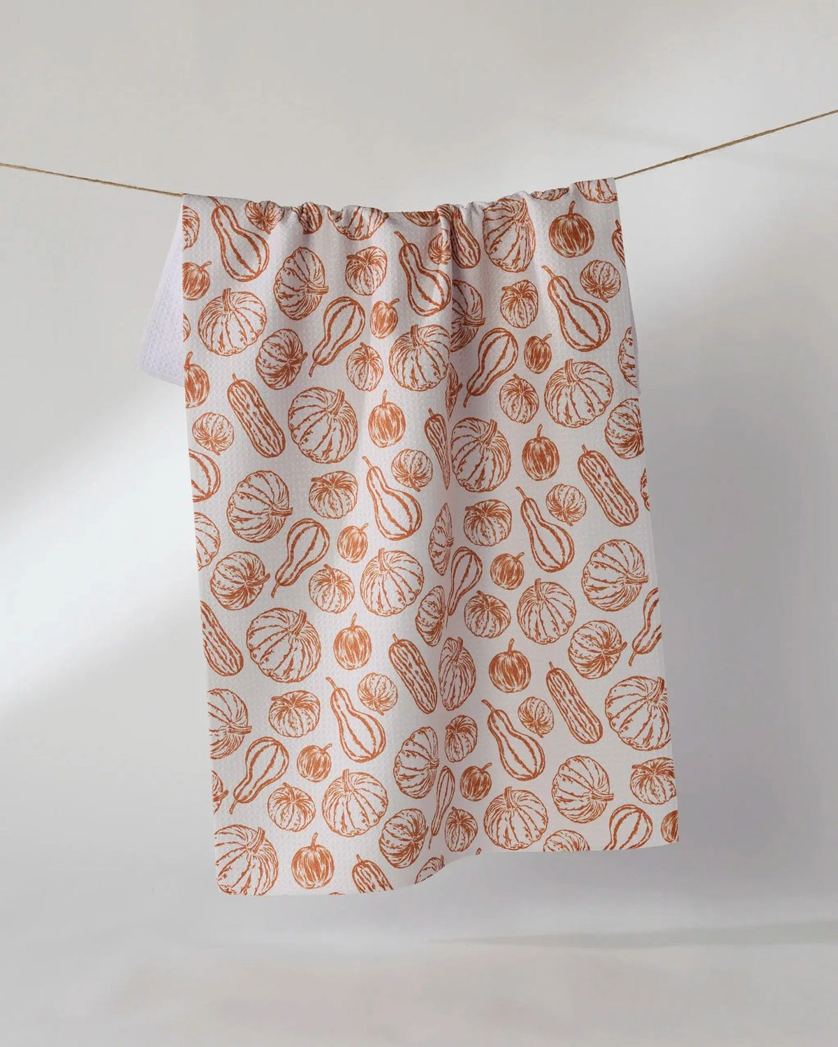 Geometry Tea Towel - Harvest Sketch