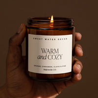 Warm and Cozy 9 oz Soy Candle