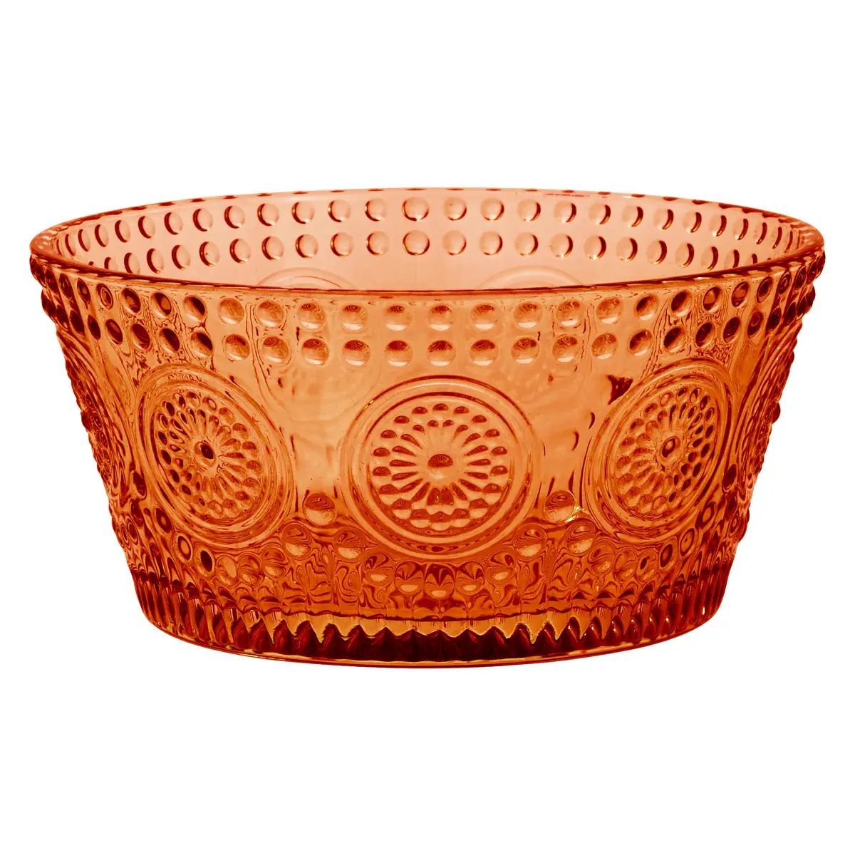 4.75" Round Umber Codi Glass Bowl