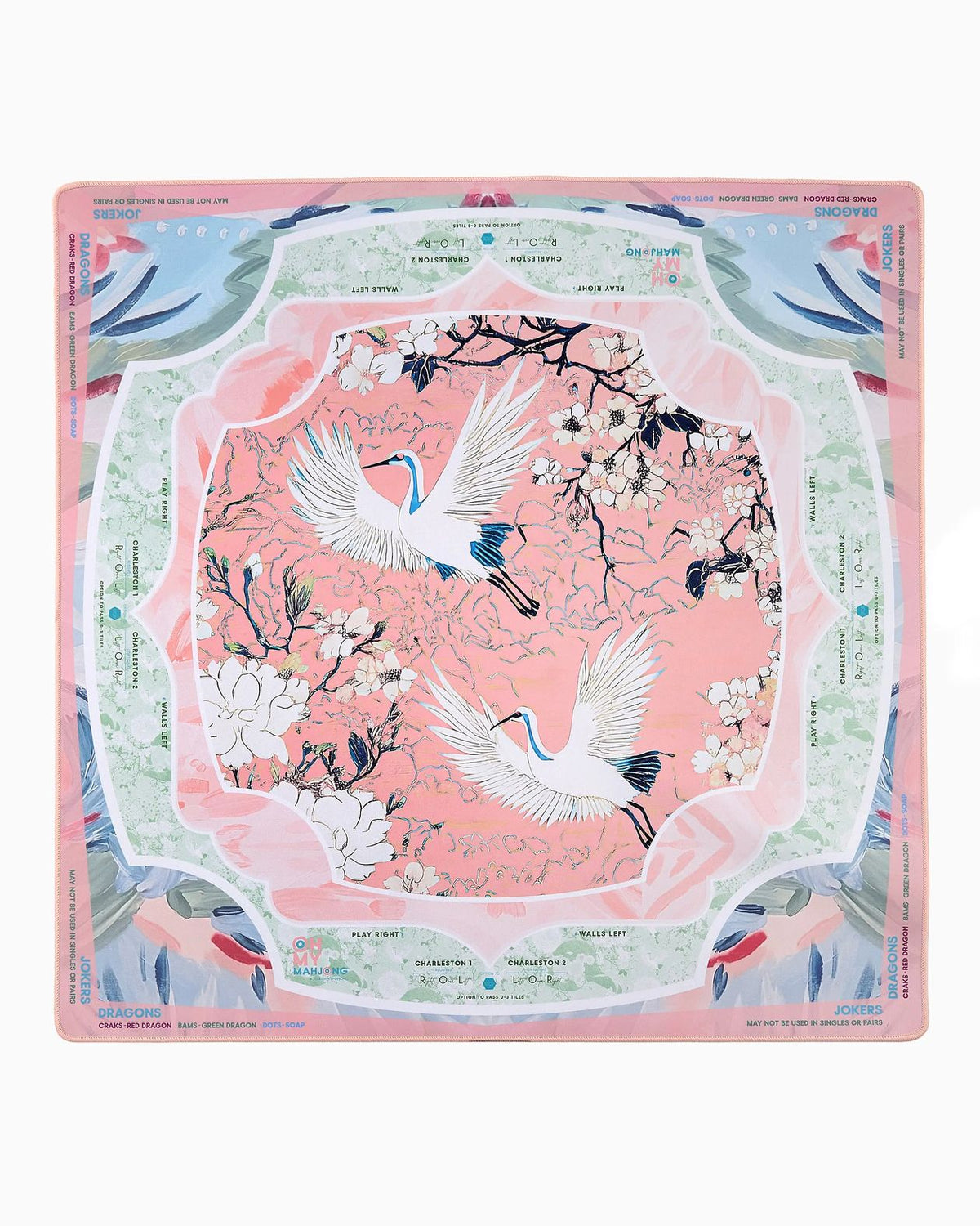 Heron Bird Mat - OH MY MAHJONG