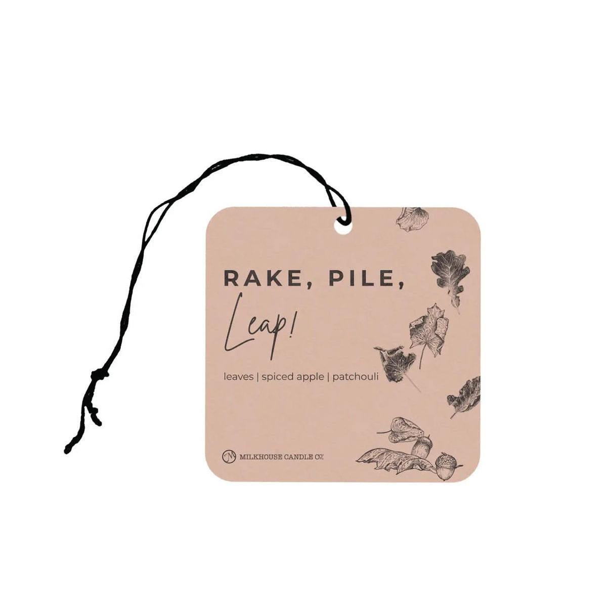 Rake, Pile, Leap! Car Freshener