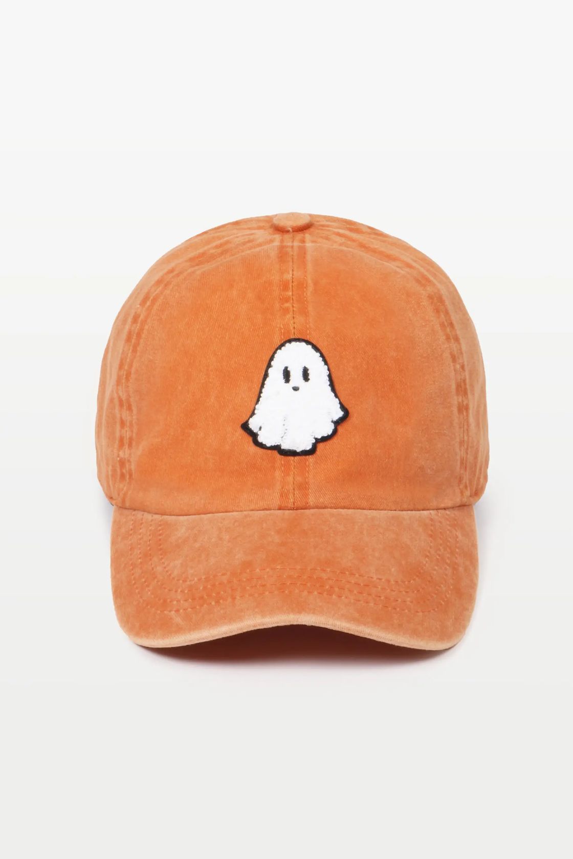 Ghost Chenille Patch Baseball Cap