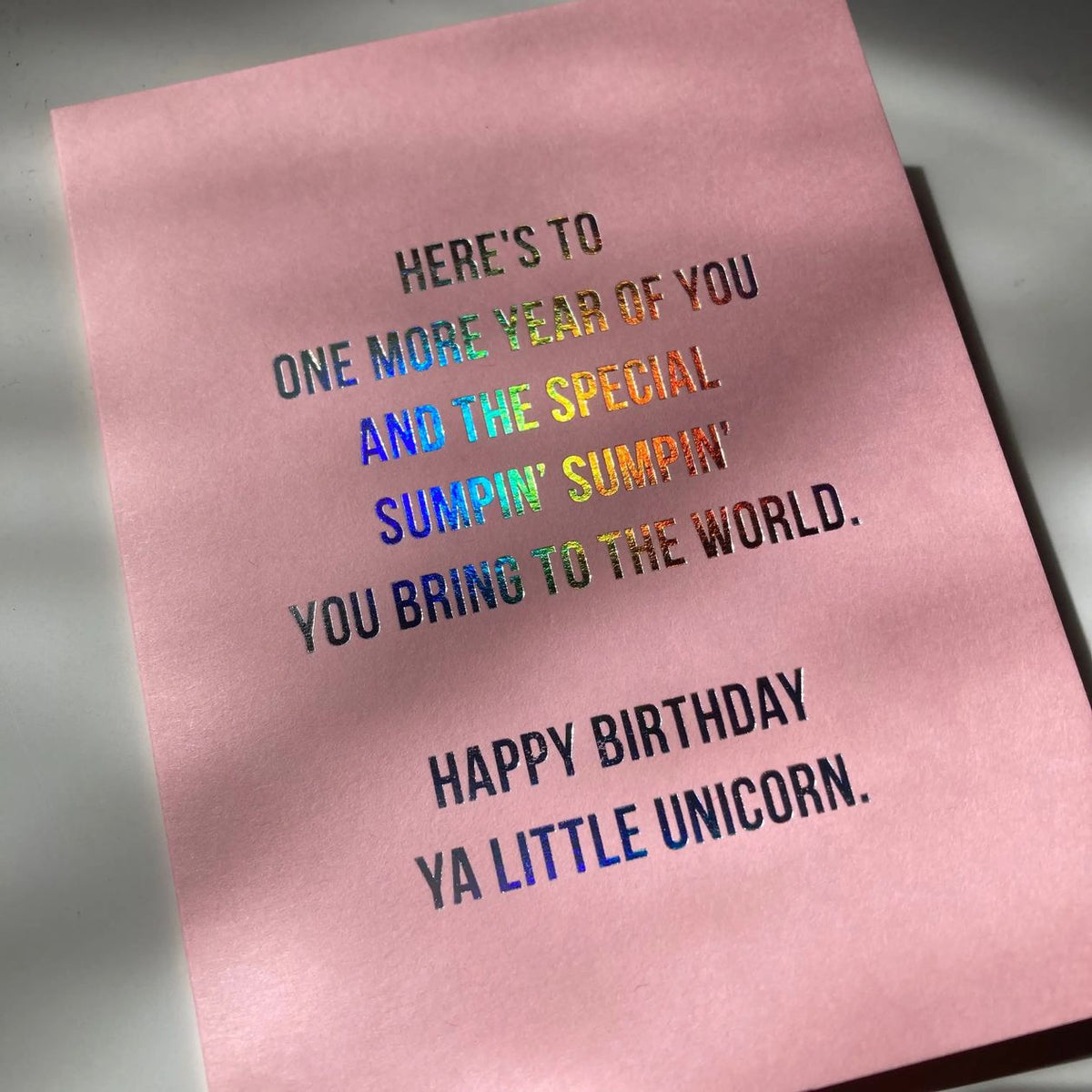 Ya Little Unicorn Greeting Card
