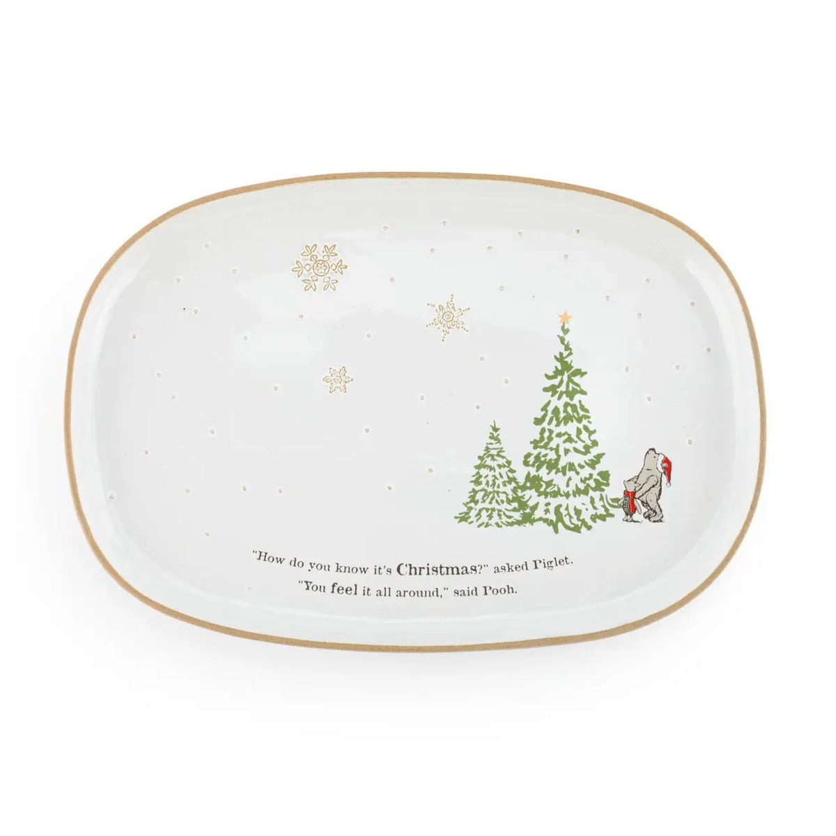 Christmas Ceramic Oval Platter
