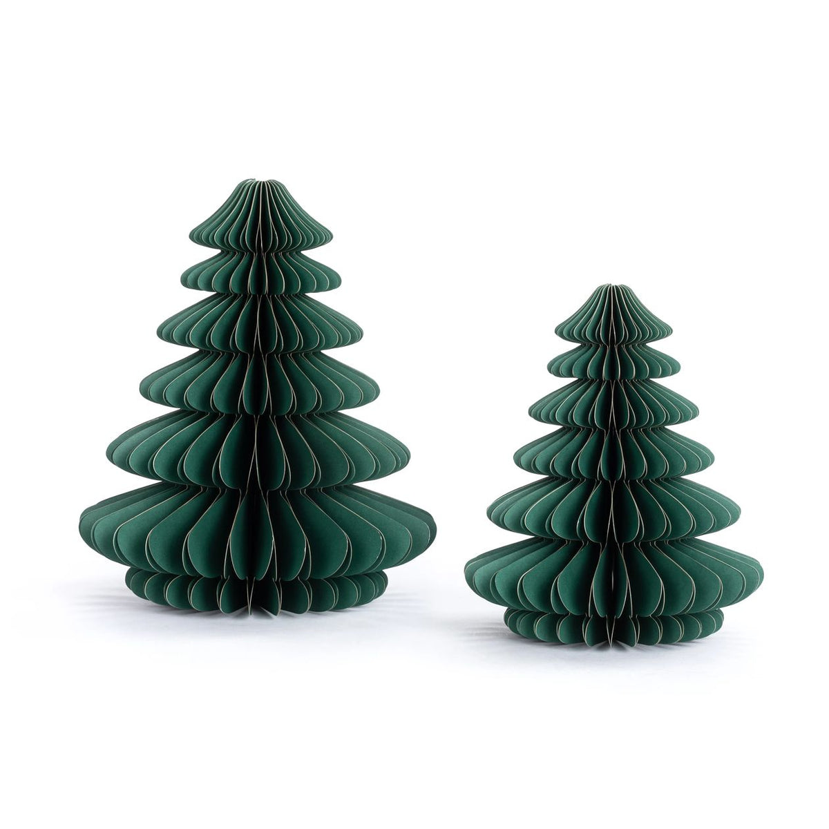 Green Paper Accordion Trees - 2 Sizes