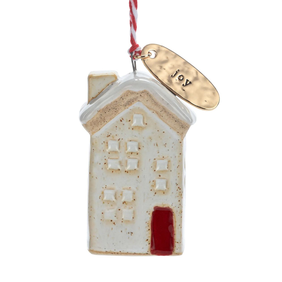 Joy Cream House Ornament