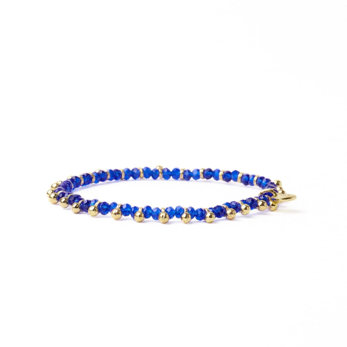 Blue Beaded Bracelet