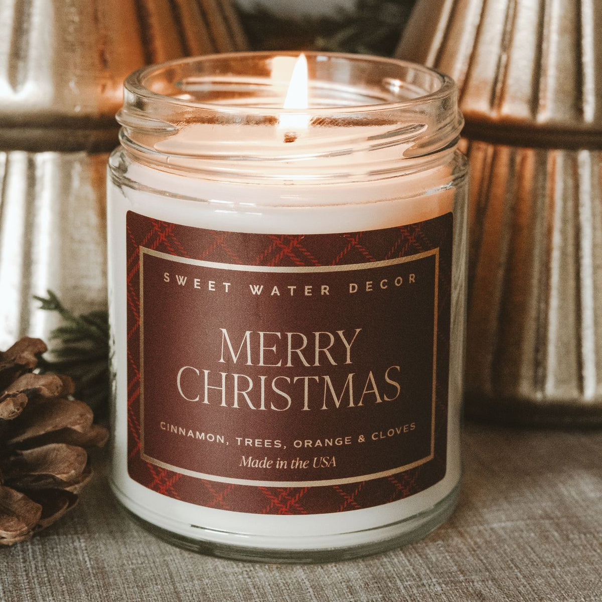 Merry Christmas 9 oz Candle
