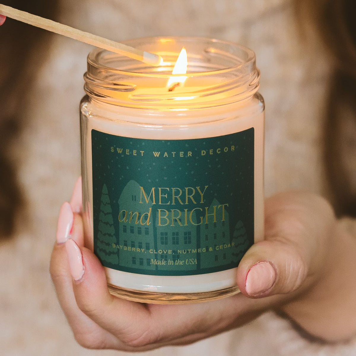 Merry and Bright 9 oz Candle