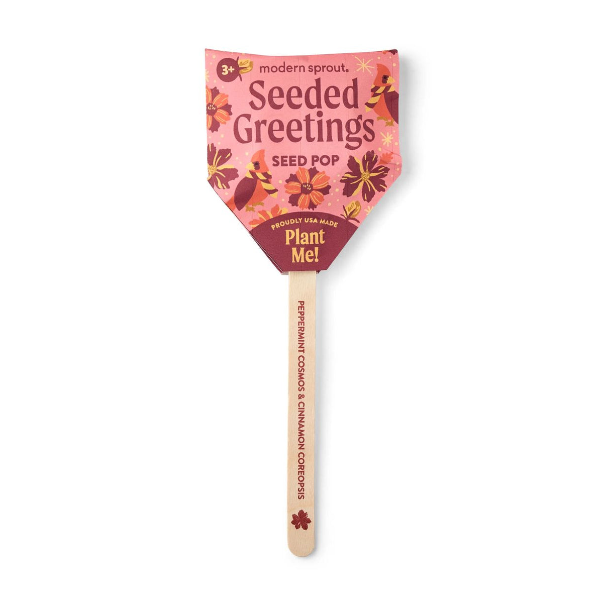 Seeded Greetings Holiday Seed Pop
