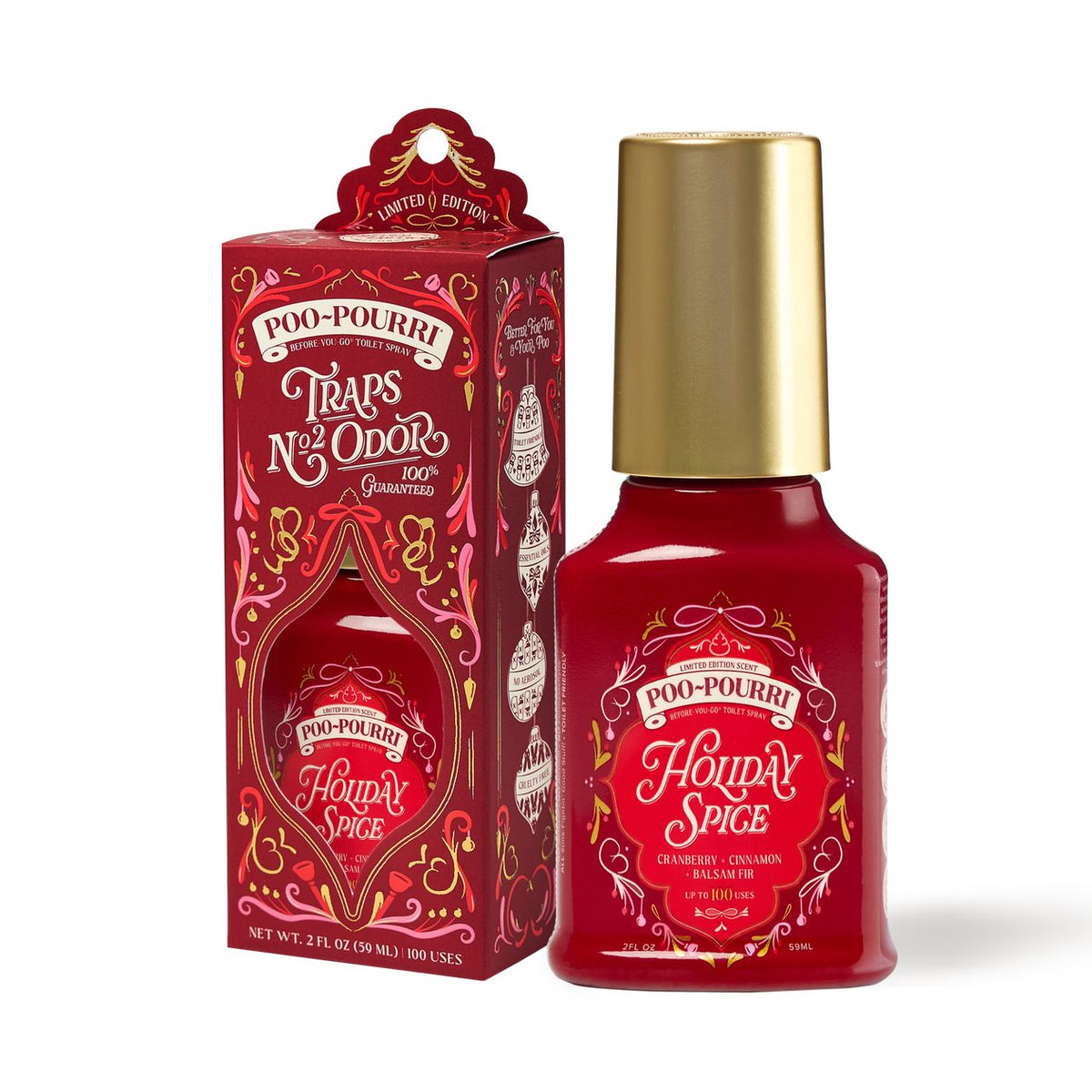 Poo Pourri Holiday Spice 2oz Spray