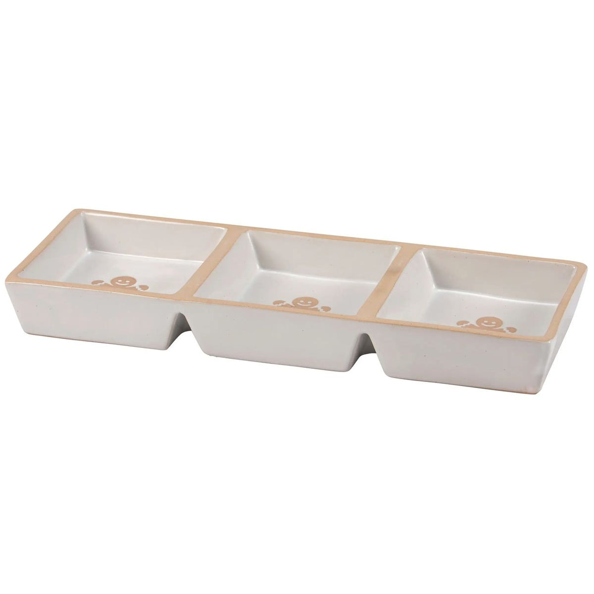 Gingerbread Man Tidbit Tray