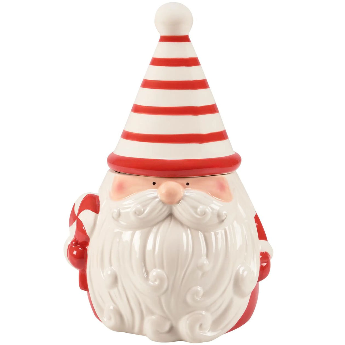 Gnome Santa Cookie Jar