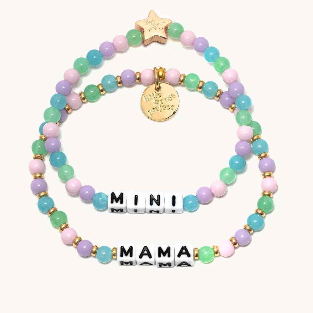 Little Words Project Bracelet - Mama + Mini