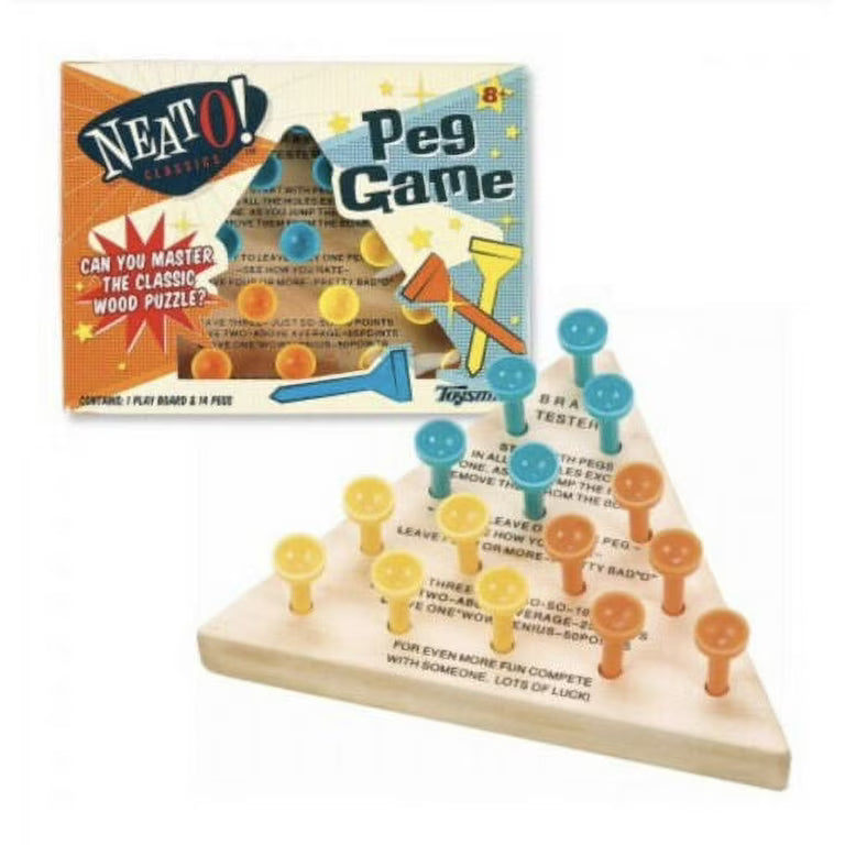 Wooden Peg Game
