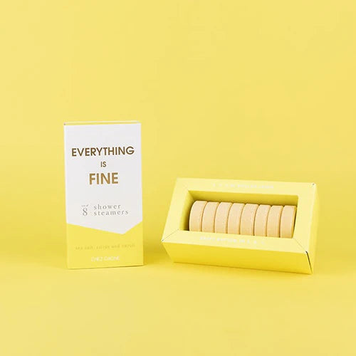 Everything is Fine - Shower Steamers - Sea Salt + Citrus + Neroli