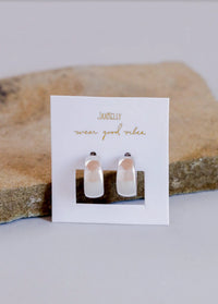 Silver Hoop - Wide - Earrings