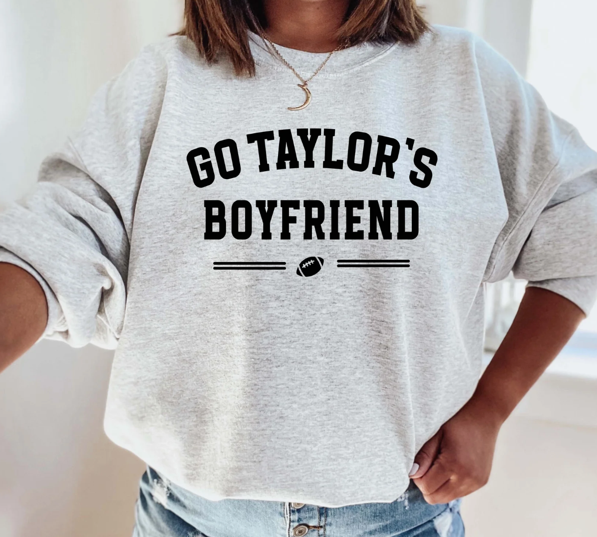 Go Taylor's Boyfriend Crewneck - PREORDER