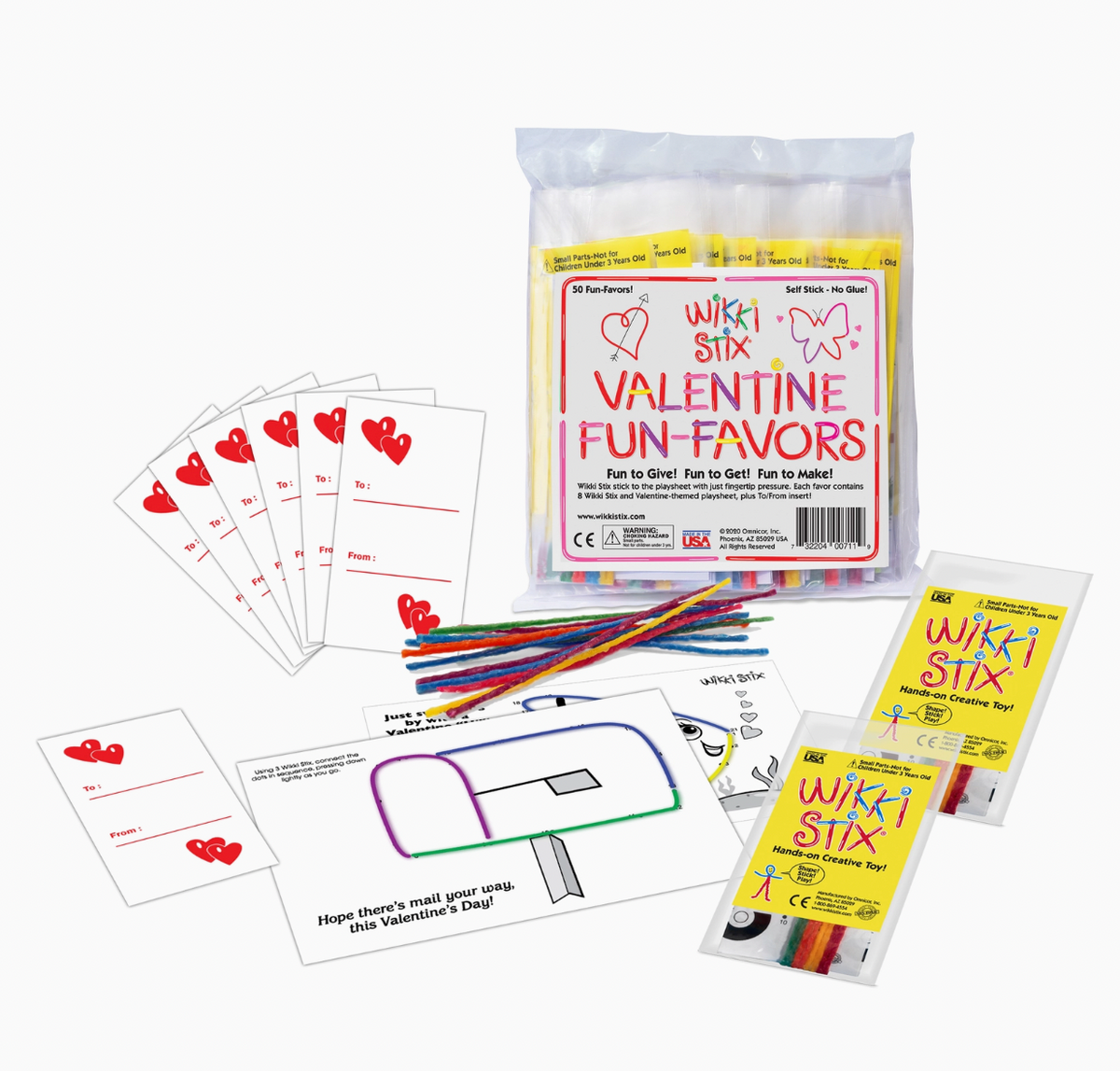 Wikki Stix Valentine Packs - PREORDER