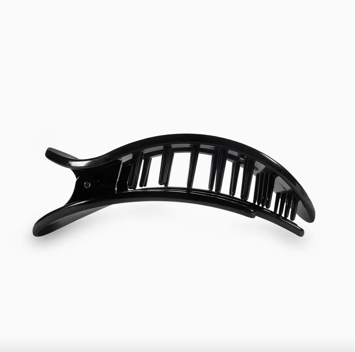 Teletie Flat Hair Clip - Small - Jet Black