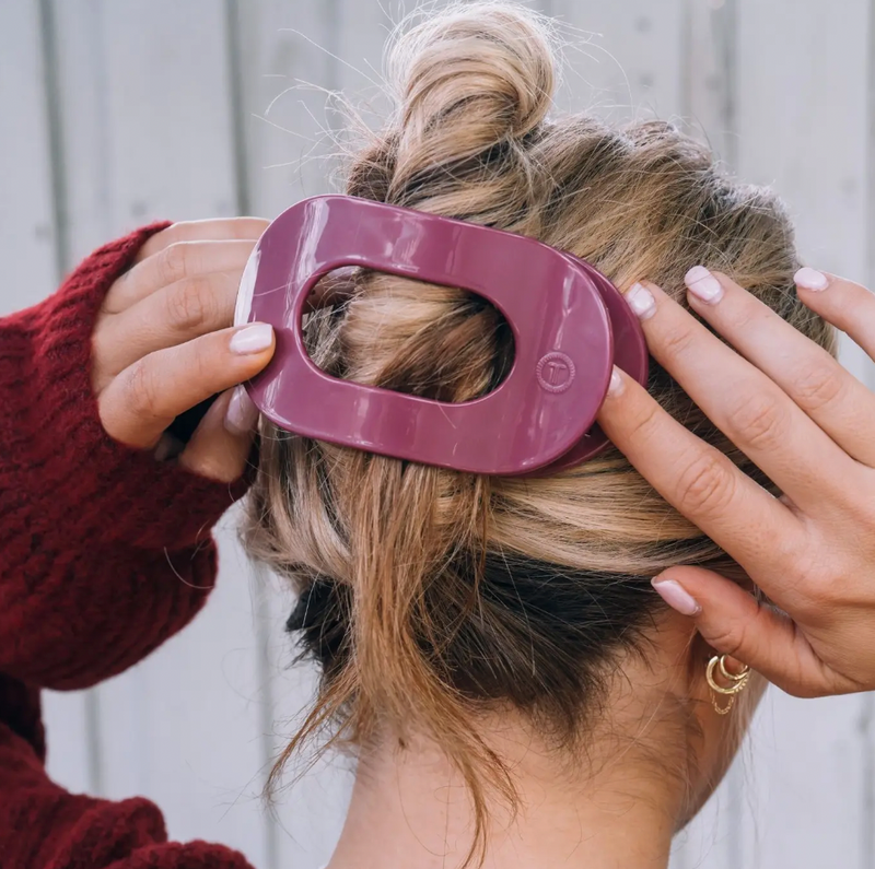 Teletie Flat Hair Clip - Large - Wild Side