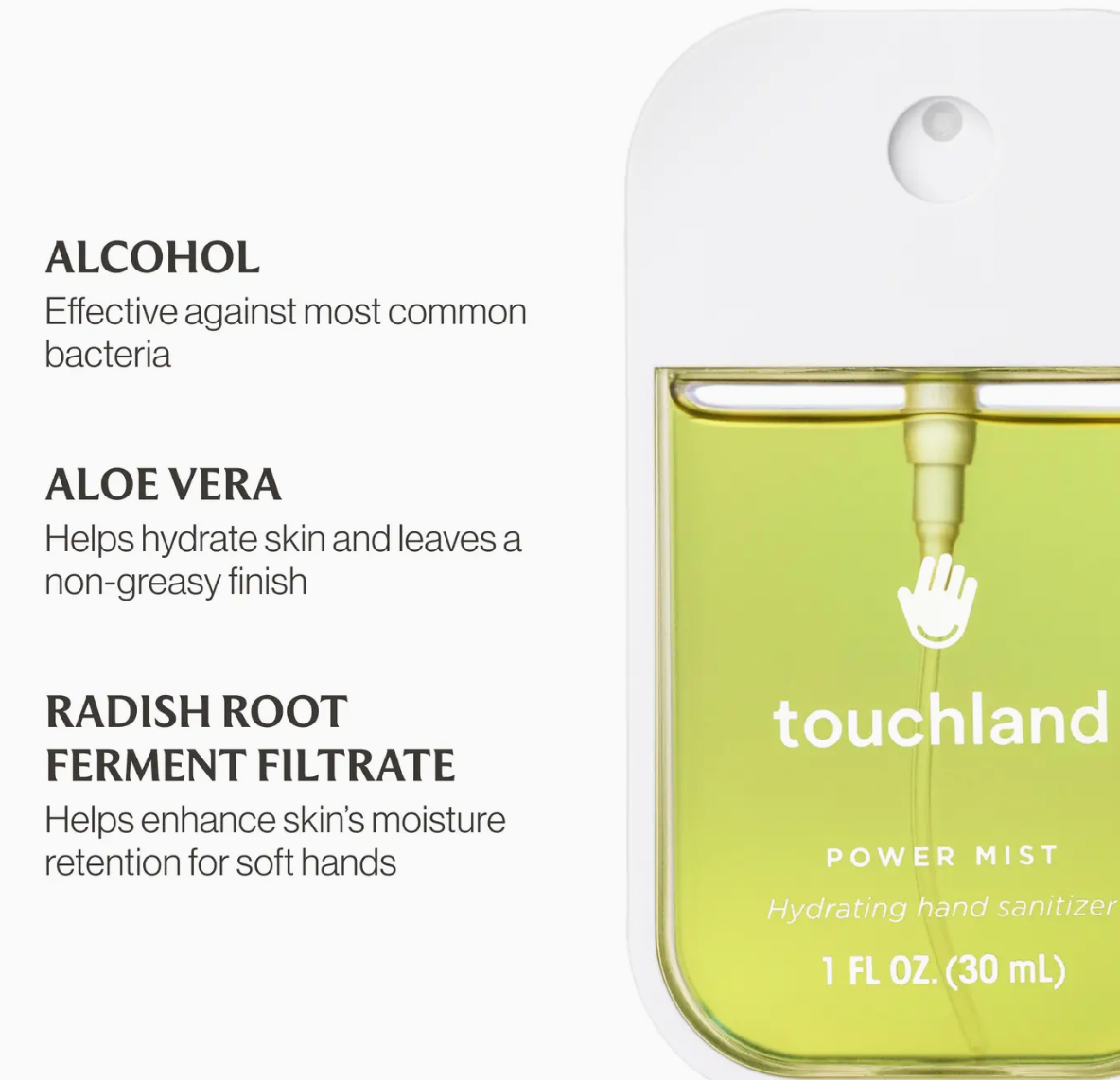 Touchland Hydrating Hand Sanitizer - Aloe You