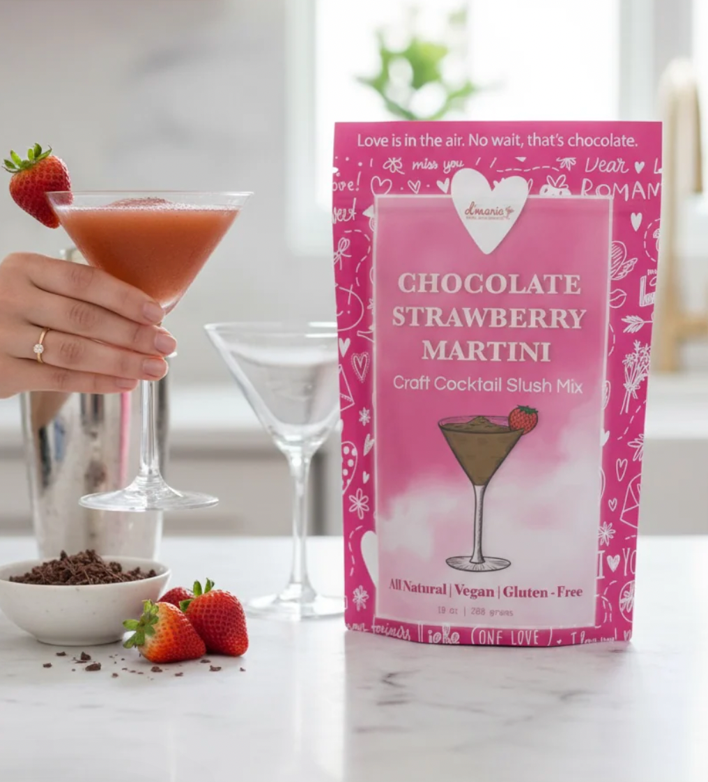 Chocolate Strawberry Martini Slush Mix