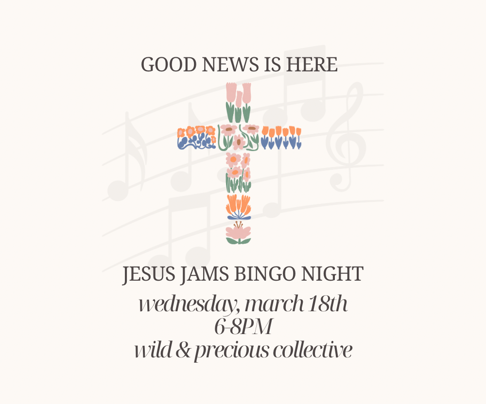 Jesus Jams Music Bingo