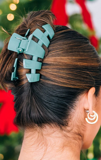 Teletie Classic Hair Clip - Medium - Fir Real