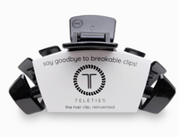 Teletie Classic Hair Clip - Large - Jet Black