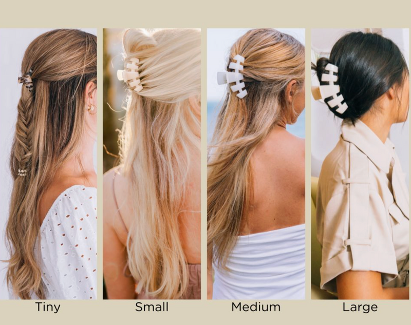 Teletie Classic Hair Clip - Medium - Red Carpet Ready