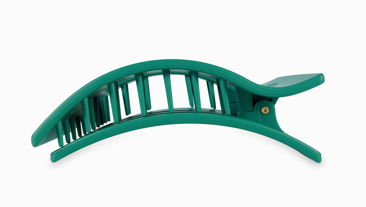 Teletie Rectangle Hair Clip - Large - Fir Real