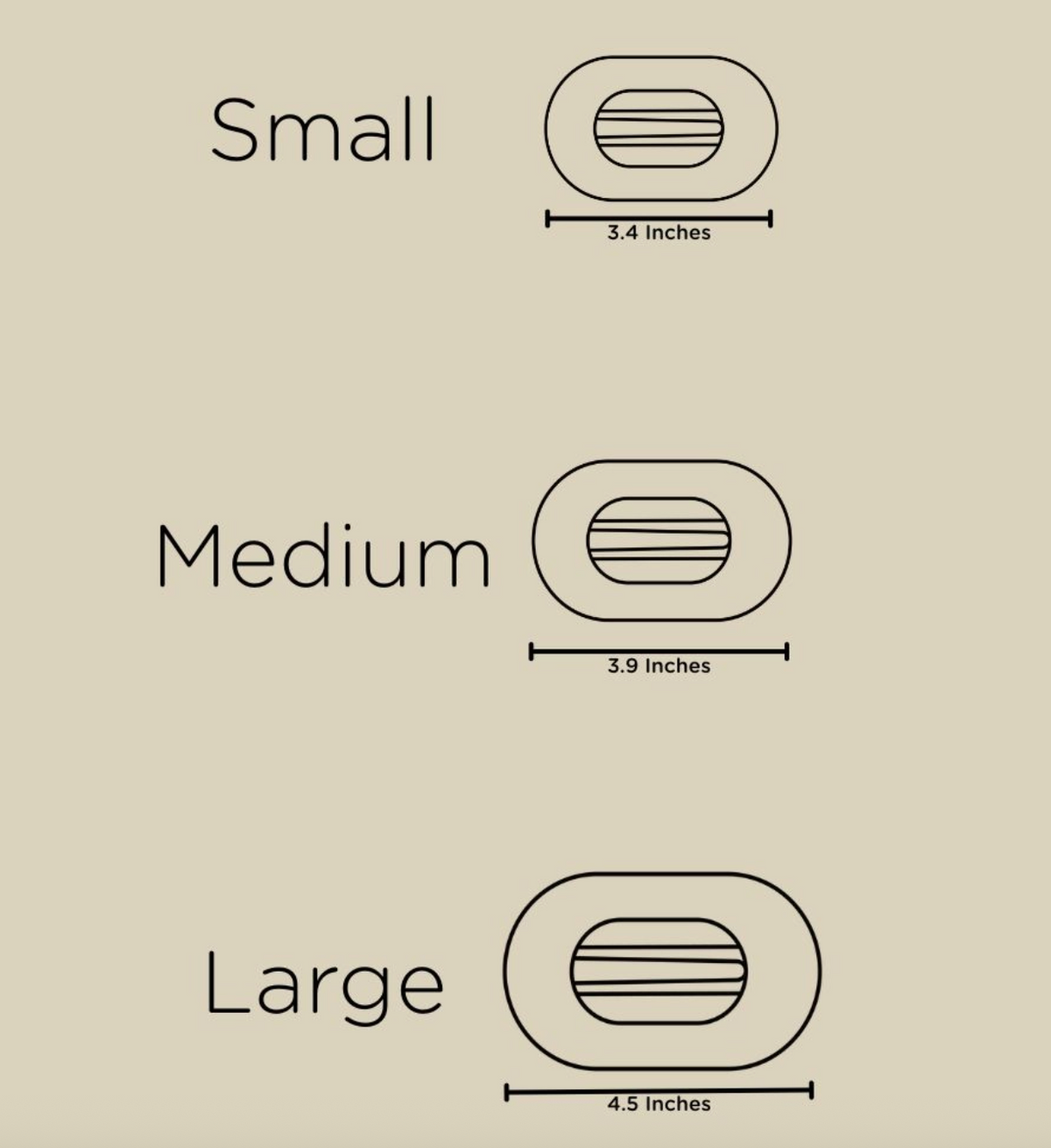 Teletie Flat Round Hair Clip - Small - Red Carpet Ready