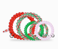 Teletie Spiral Hair Coils - Mix Pack - You Crack Me Up Hair Ties