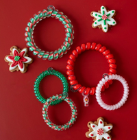 Teletie Spiral Hair Coils - Mix Pack - You Crack Me Up Hair Ties