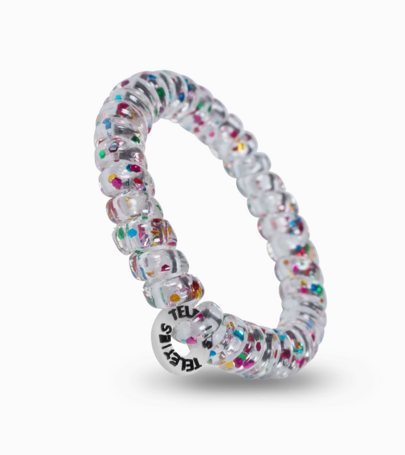 Teletie Spiral Hair Coils - Small - Party People