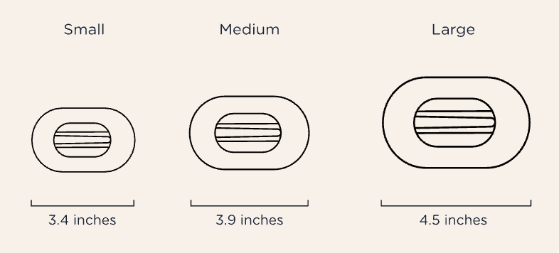 Teleties Round Flat Hair Clip | Large | Blonde Tortoise