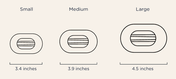 Teleties Round Flat Hair Clip | Small | Blonde Tortoise