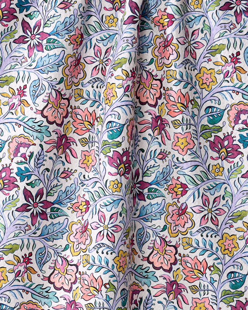 Geometry Tea Towel - Amethyst