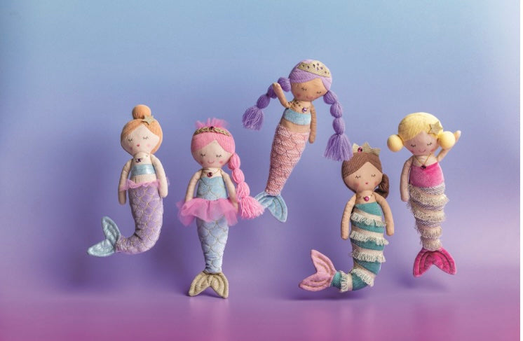 Mermaid Plush Doll -Variety