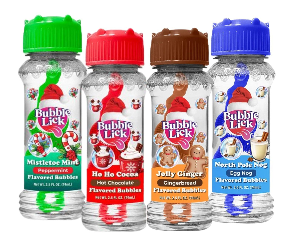 Holiday Flavored Bubbles- 4 Flavors