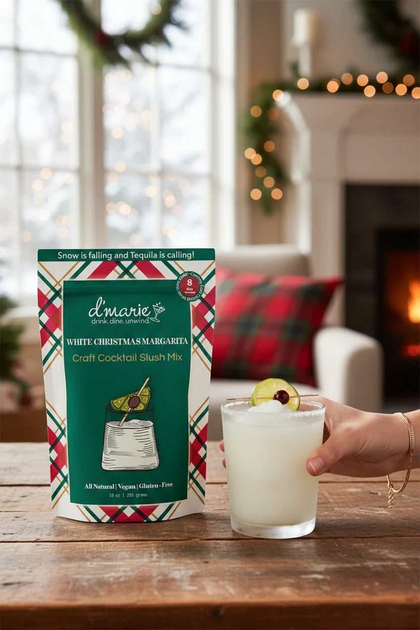 White Christmas Margarita Craft Cocktail Slush Mix