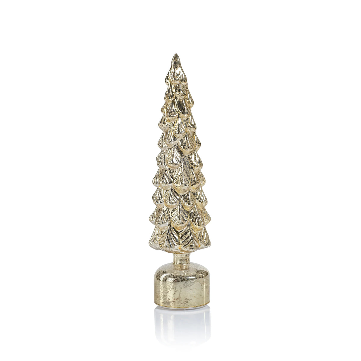 Gold Light Up Decorative Tree