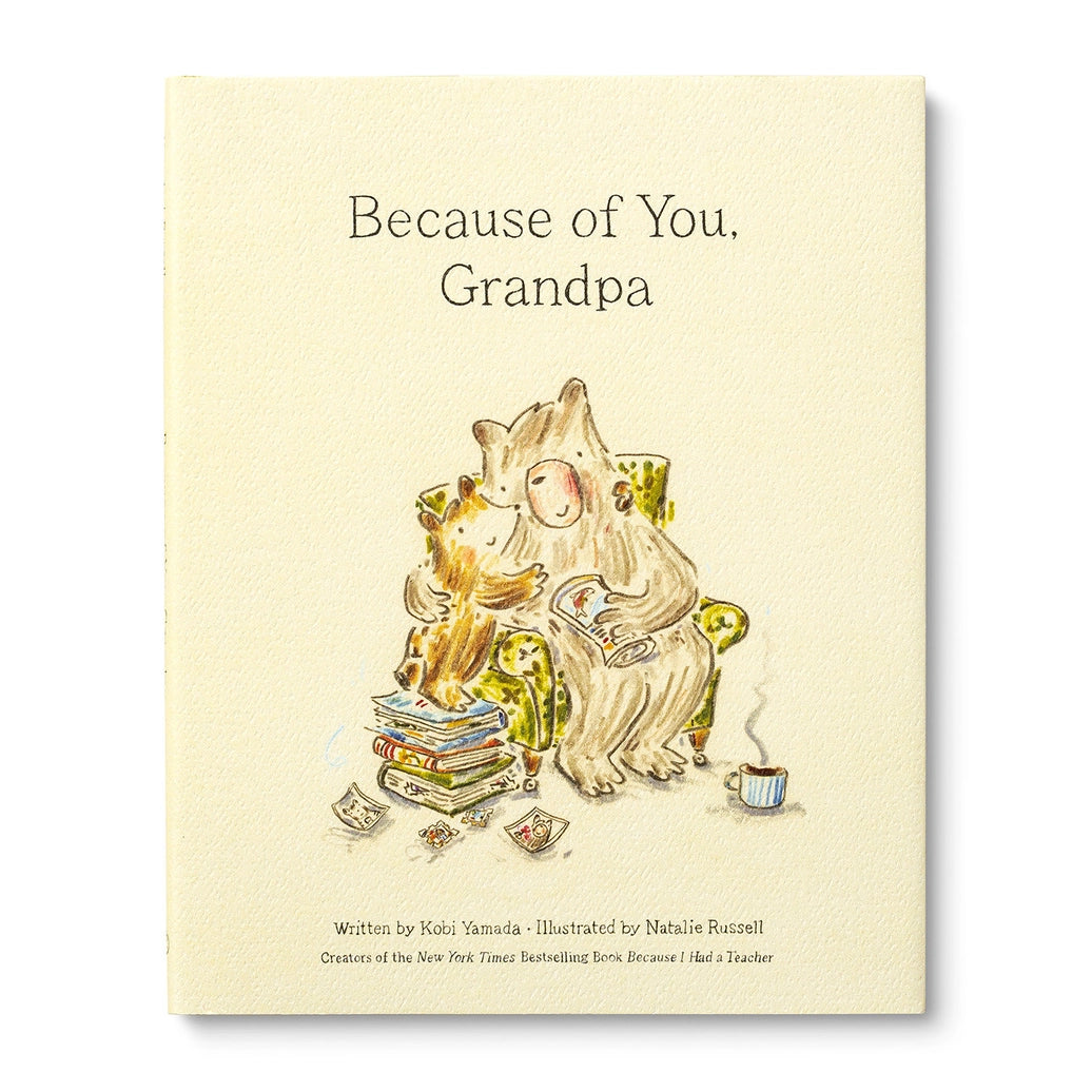 Because of You, Grandpa Kids Book