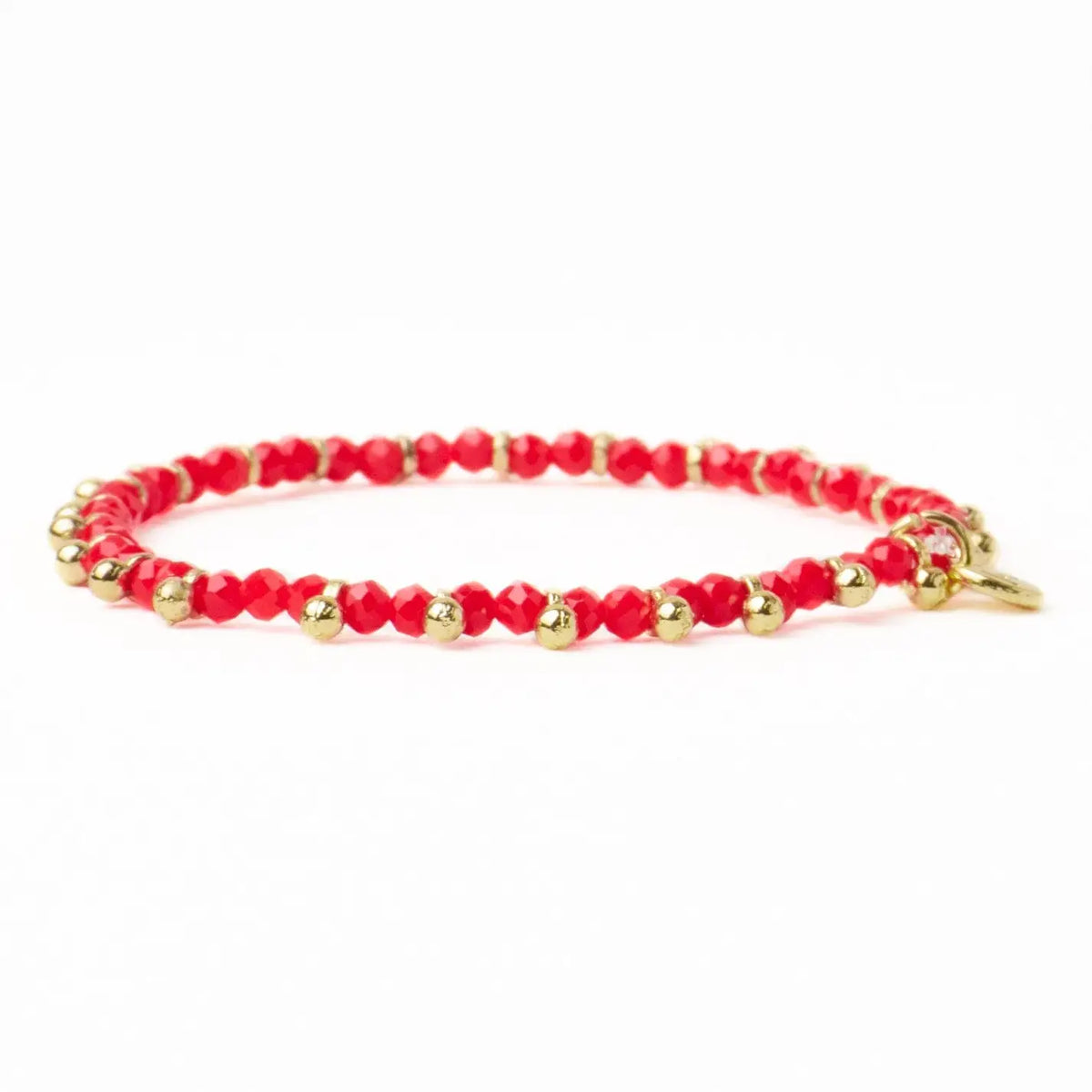 Red Beaded Bracelet