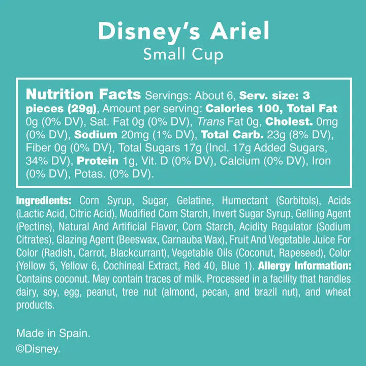 Disney Princess Gummies - Ariel