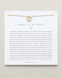 Always In My Heart Necklace - Gold