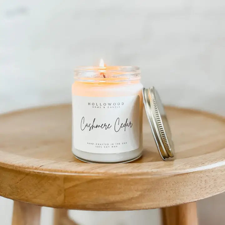 Cashmere Cedar Soy Candle