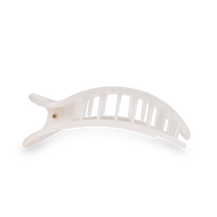 Teletie Flat Hair Clip - Coconut White