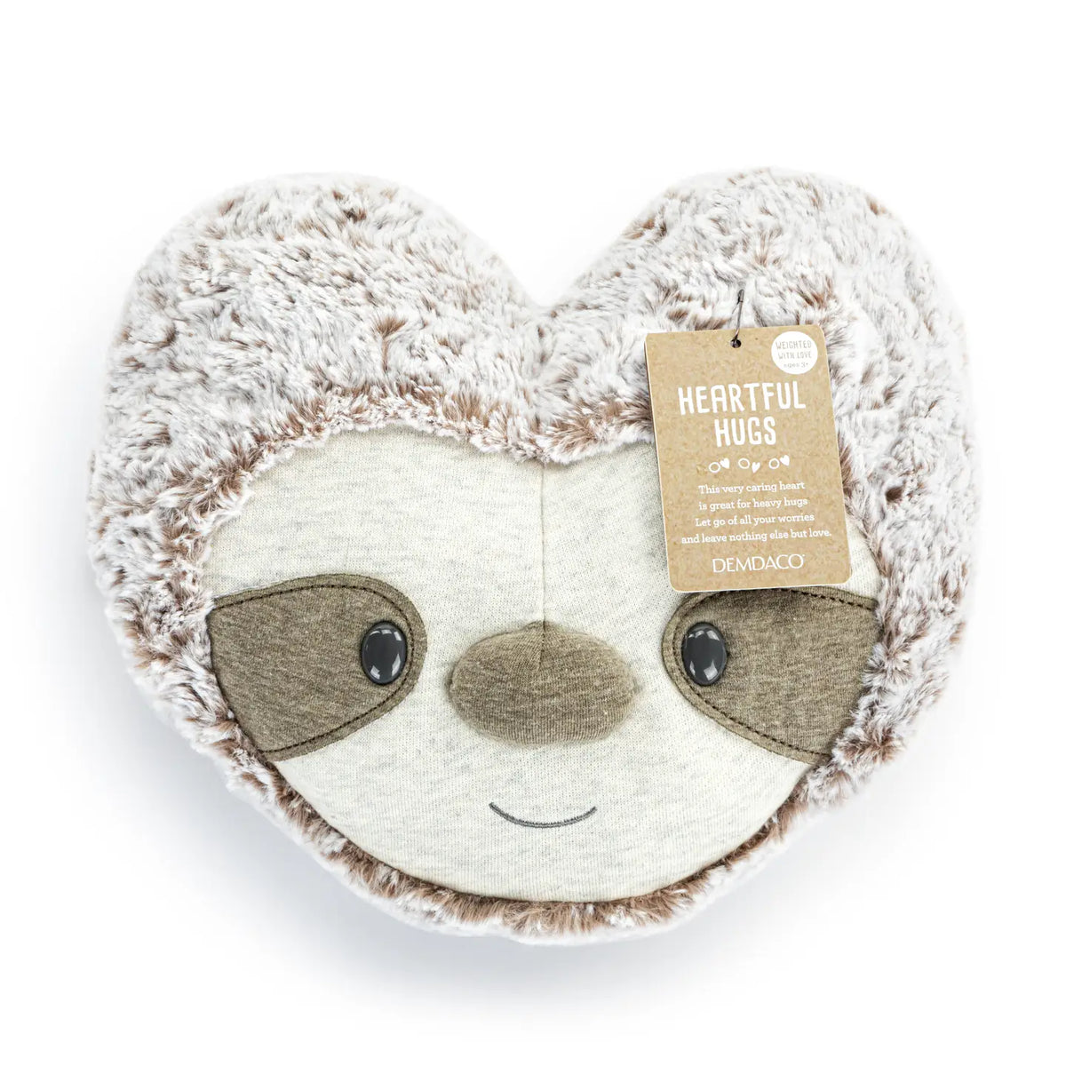 Heartful Hugs Sloth Weighted Heart